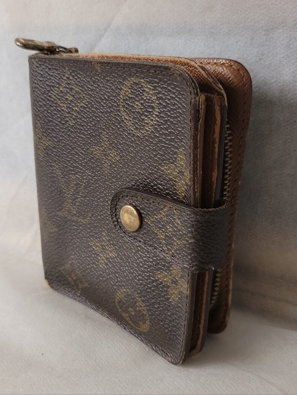 LV Monogram Compact Zippy Wallet, CA0998